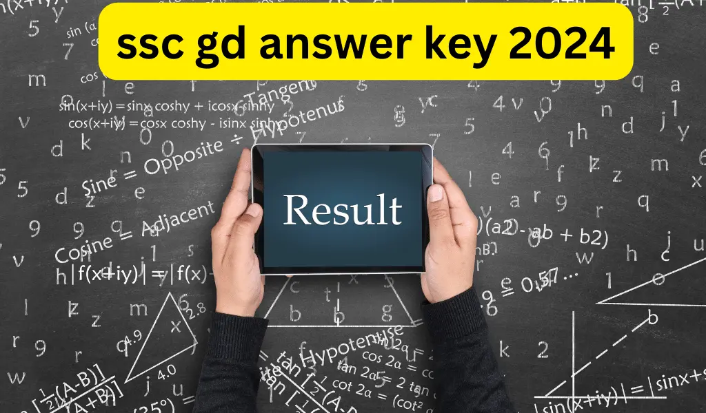 ssc gd answer key